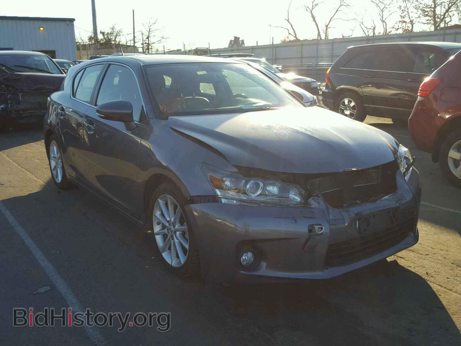 Photo JTHKD5BH6C2102231 - LEXUS CT 200 2012
