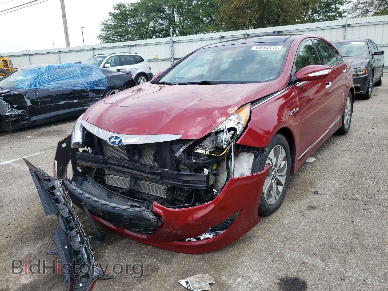 2014 HYUNDAI SONATA - VIN: KMHEC4A44EA112044 - Фото 2
