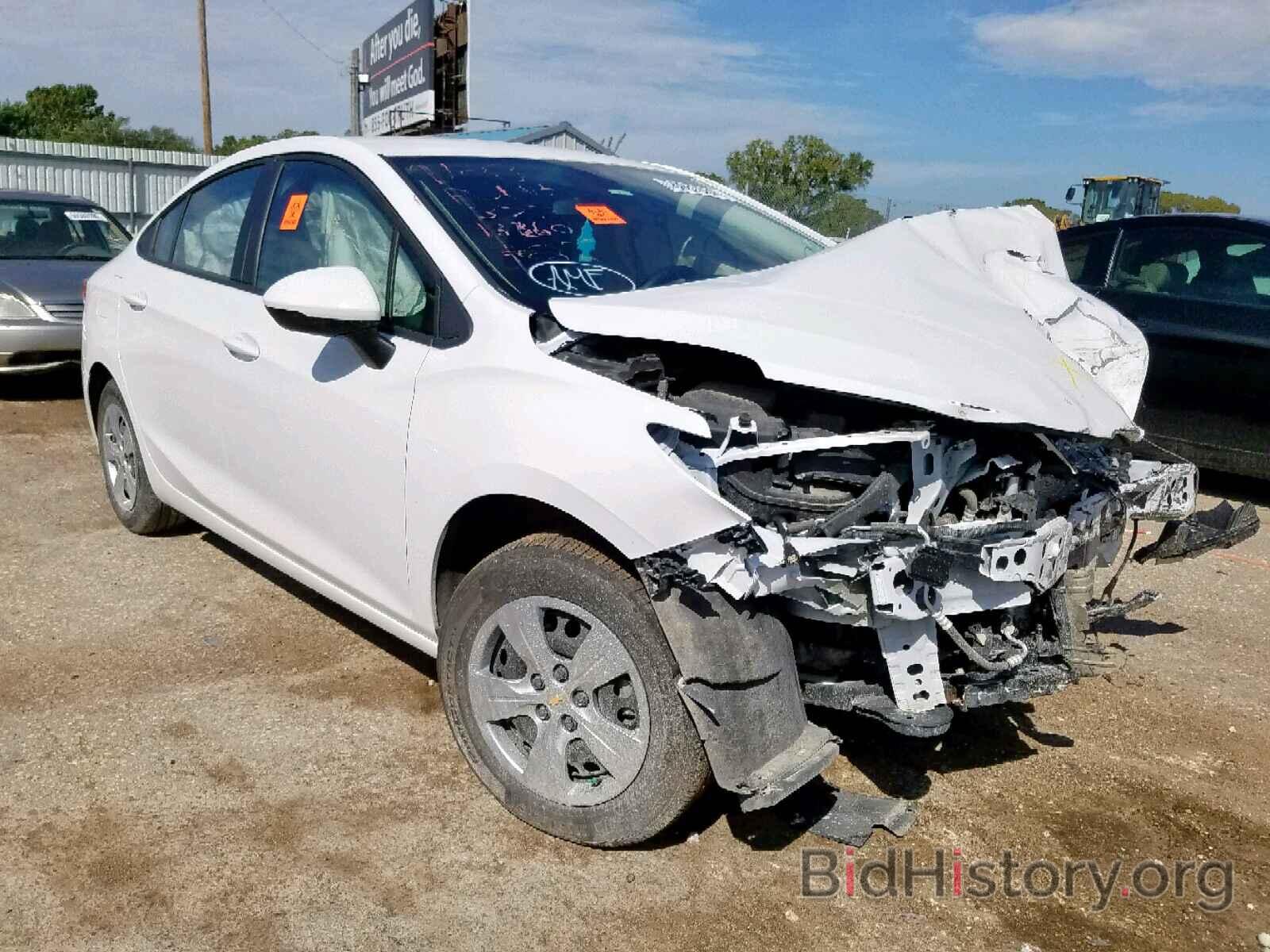 Photo 1G1BC5SM6J7141752 - CHEVROLET CRUZE 2018