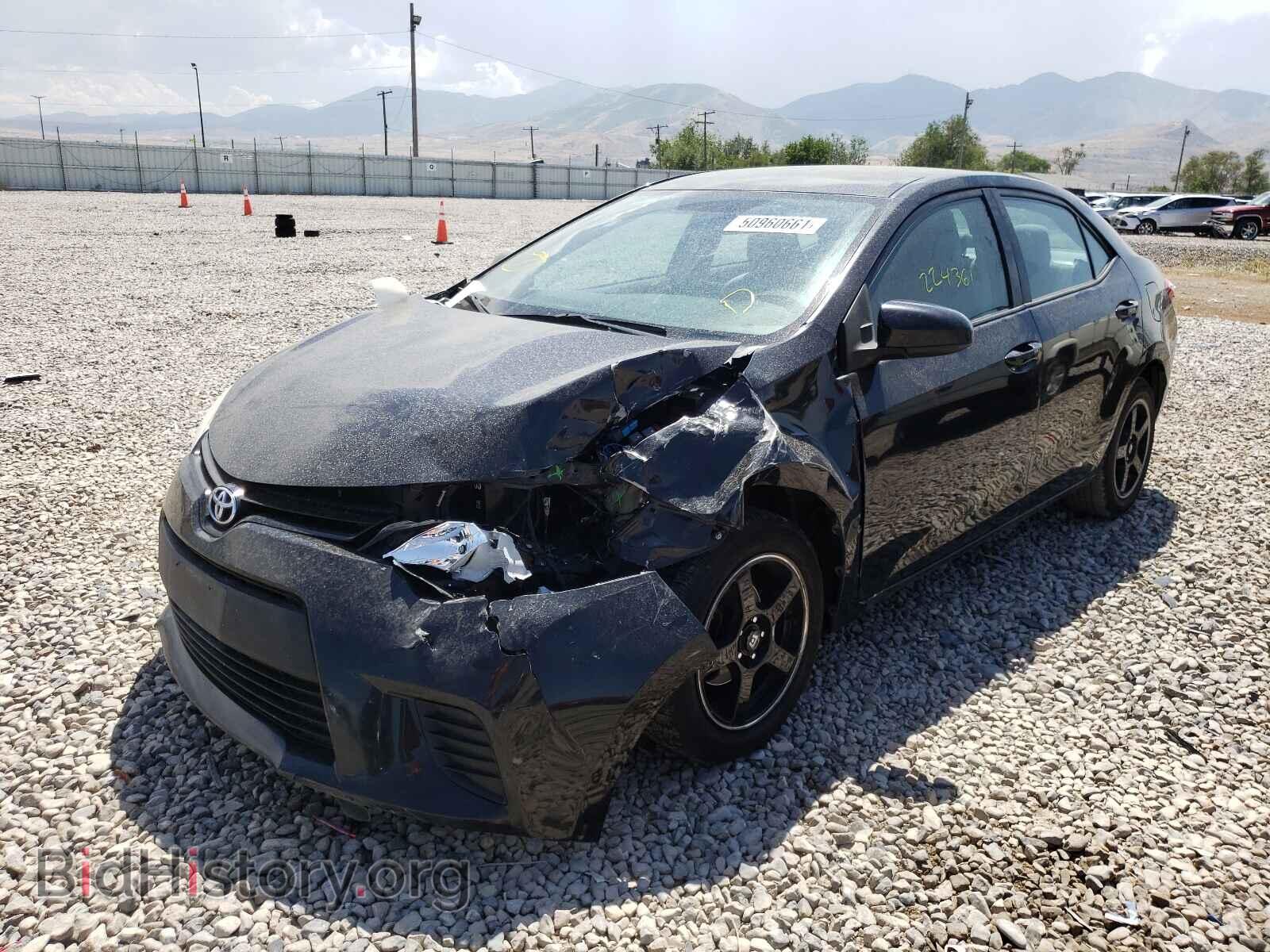 2014 TOYOTA COROLLA - VIN: 5YFBURHEXEP122993 - Фото 2