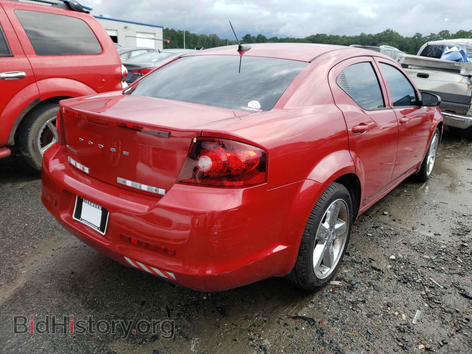 2013 DODGE AVENGER - VIN: 1C3CDZAB2DN547886 - Фото 4