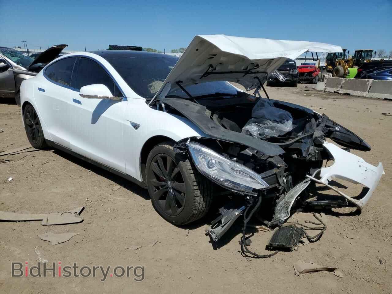 2015 TESLA MODEL S - VIN: 5YJSA1H48FF095808 - Фото 4