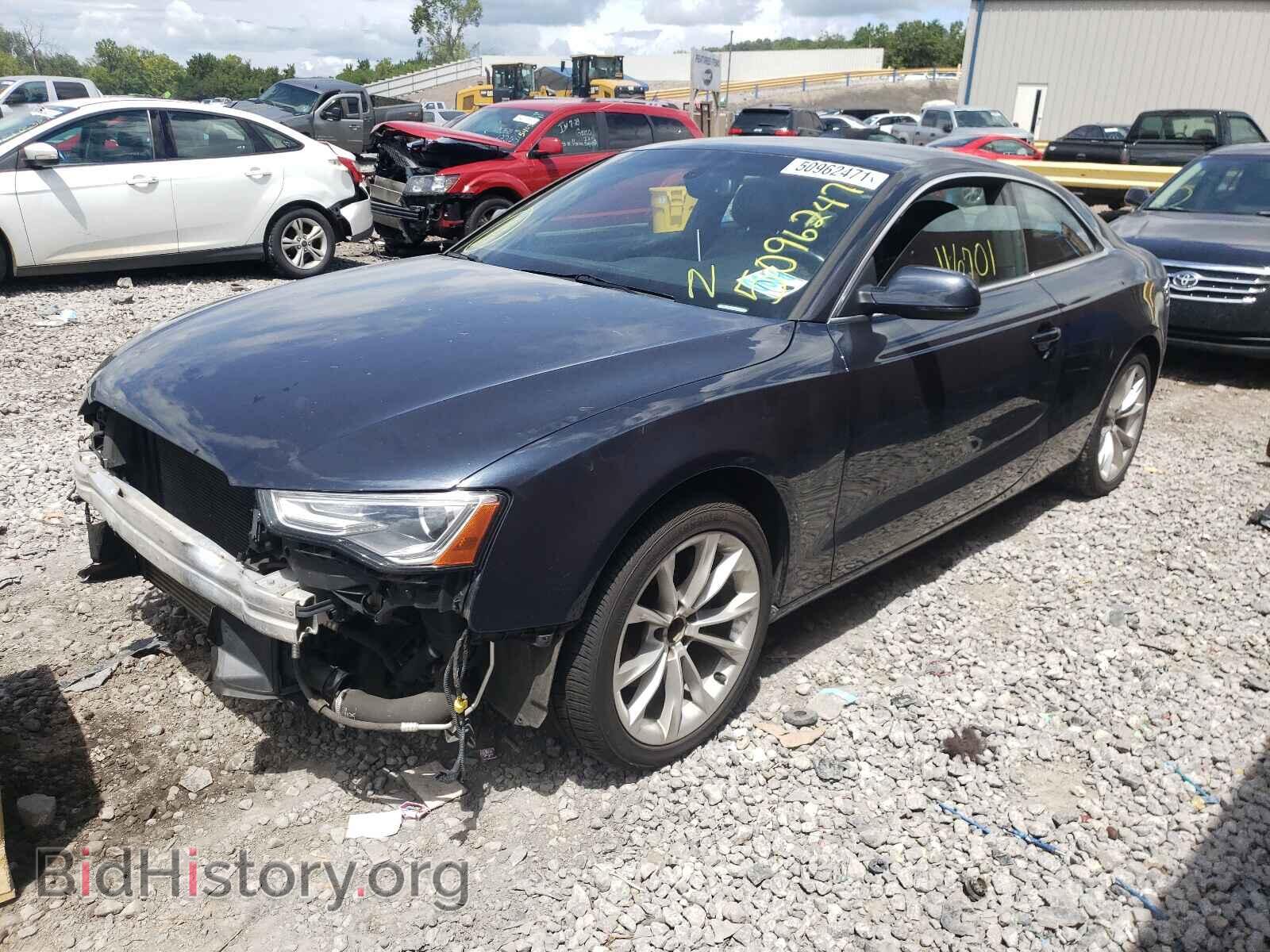 2013 AUDI A5 - VIN: WAULFAFR0DA014517 - Фото 2