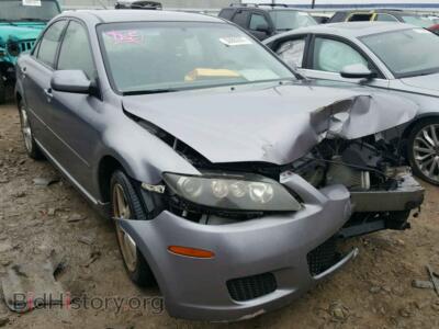 2007 Mazda 6 6 I, серый — VIN 1YVHP80C275M07316, Copart