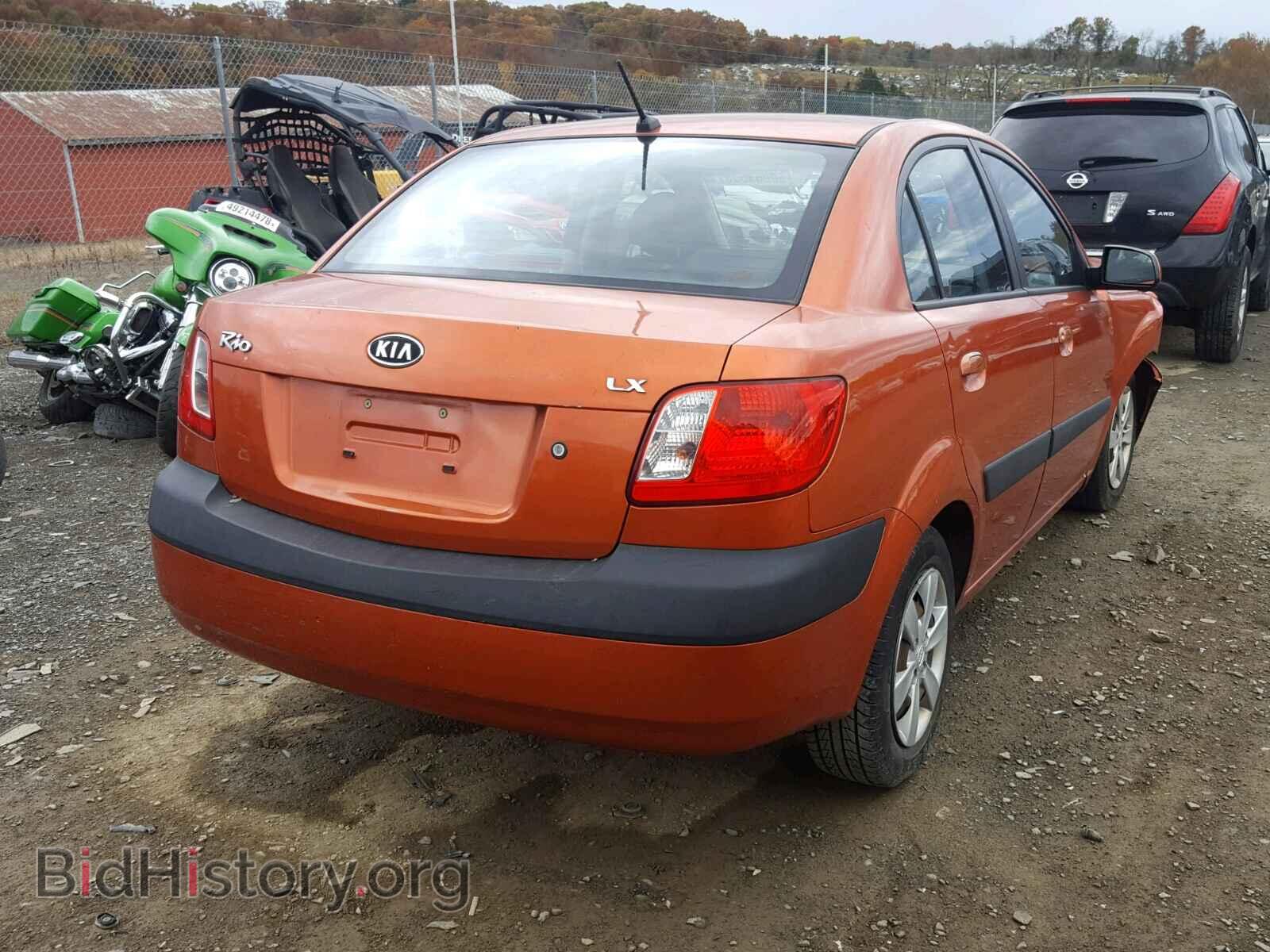 2008 KIA RIO BASE - VIN: KNADE123286387124 - Фото 4