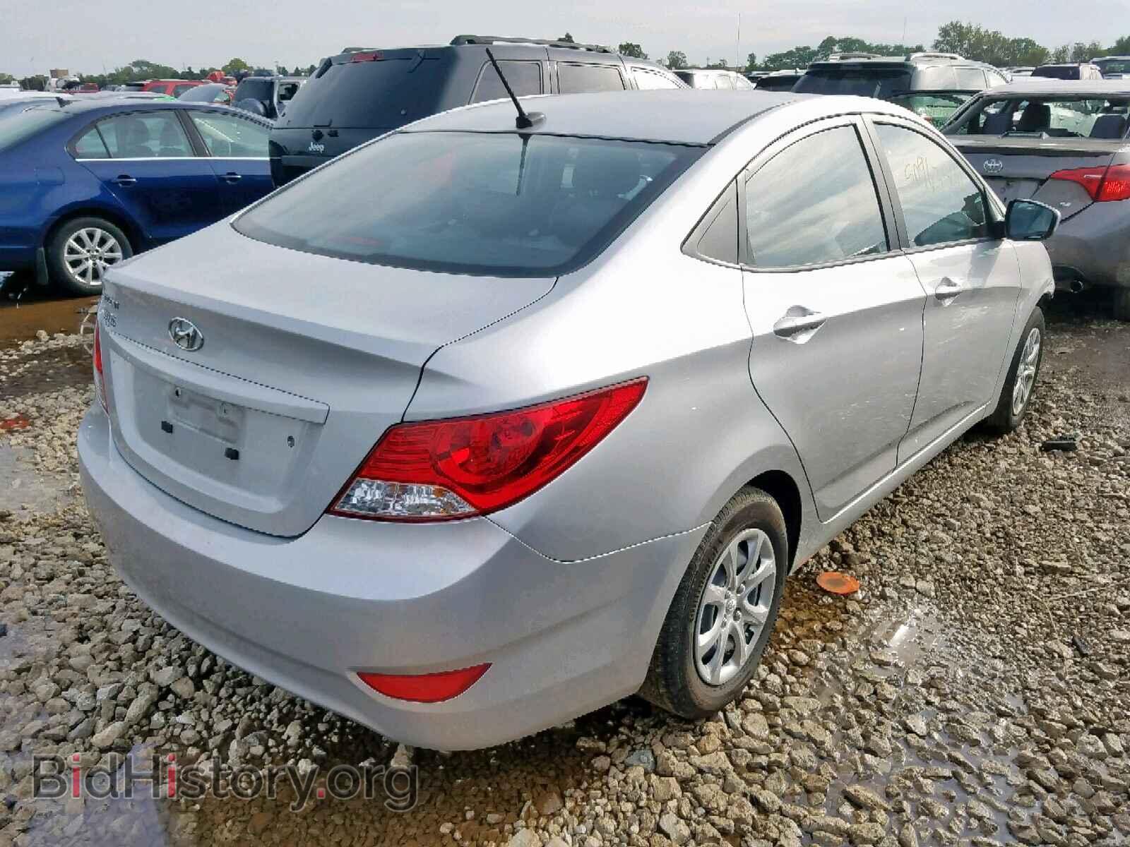2013 HYUNDAI ACCENT - VIN: KMHCT4AE6DU429062 - Фото 4