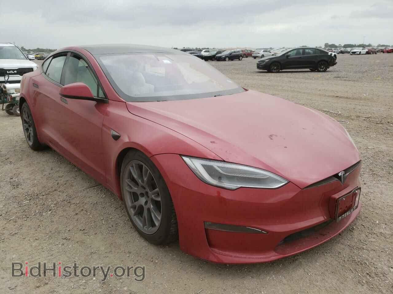 2021 TESLA MODEL S - VIN: 5YJSA1E62MF454931 - Фото 4