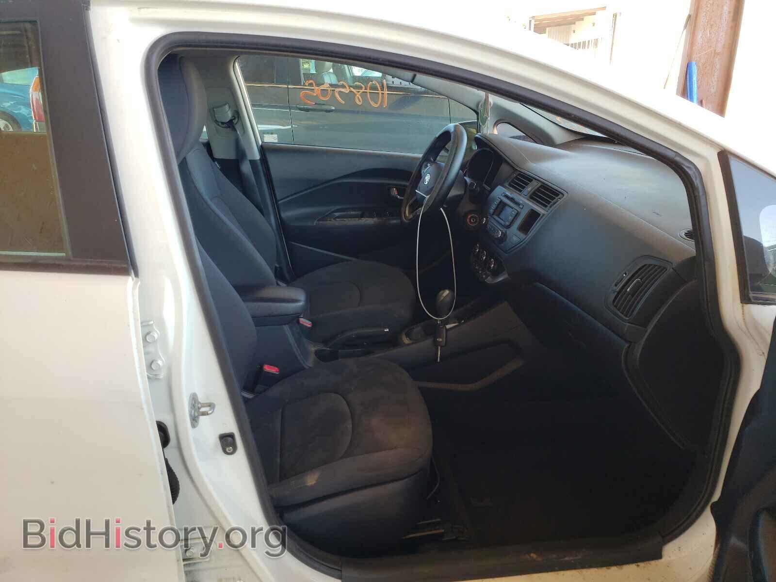 2013 KIA RIO - VIN: KNADN4A37D6114077 - Фото 5