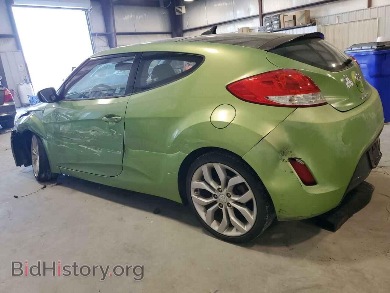 2012 HYUNDAI VELOSTER - VIN: KMHTC6AD4CU078637 - Фото 2
