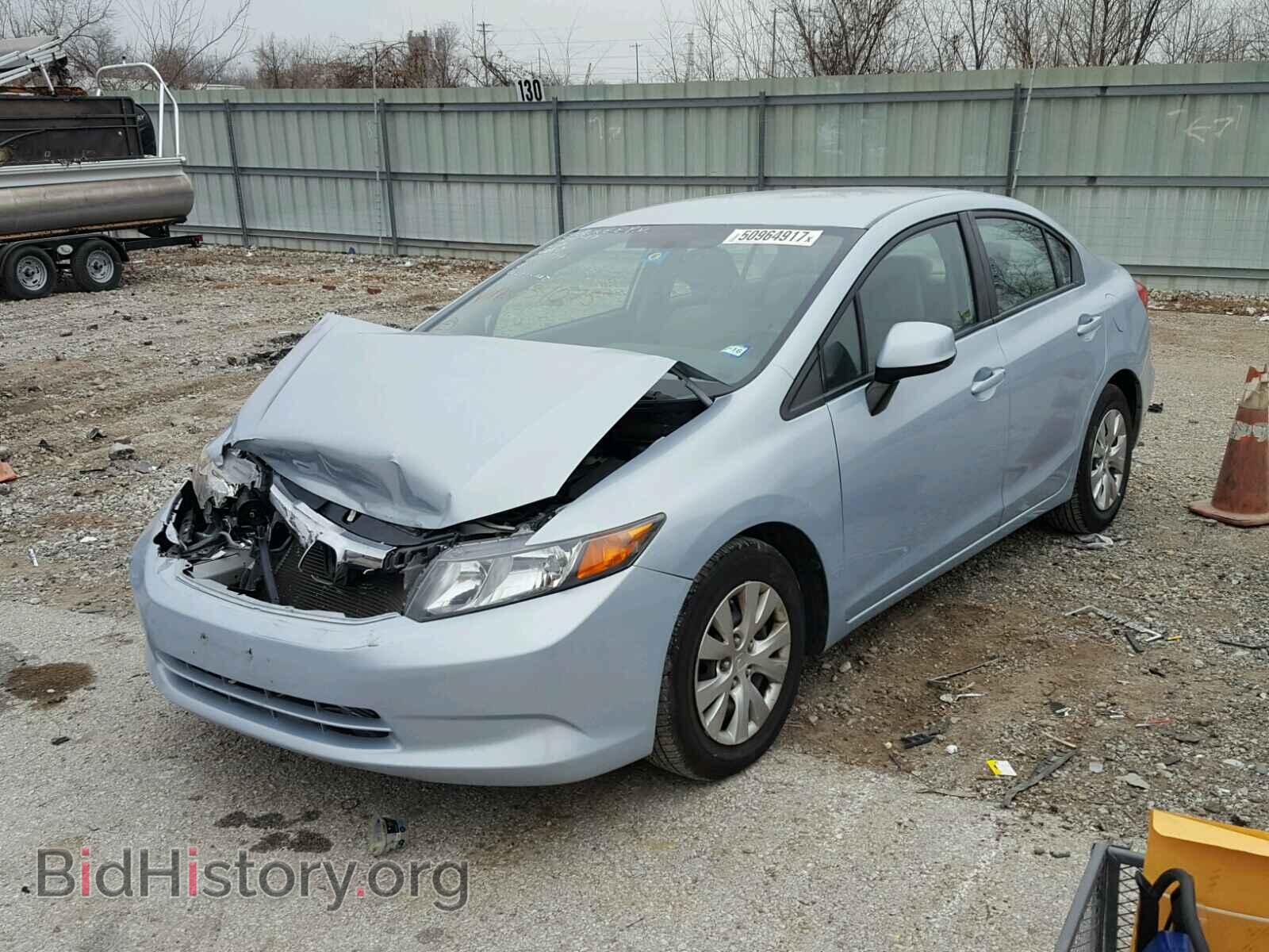 2012 HONDA CIVIC - VIN: 19XFB2F53CE034075 - Фото 2