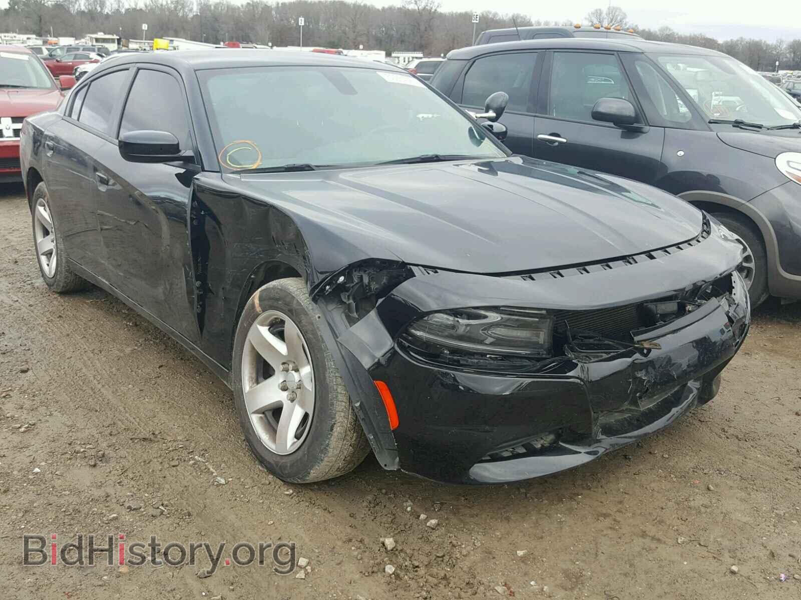 Photo 2C3CDXAT3FH772049 - DODGE CHARGER 2015