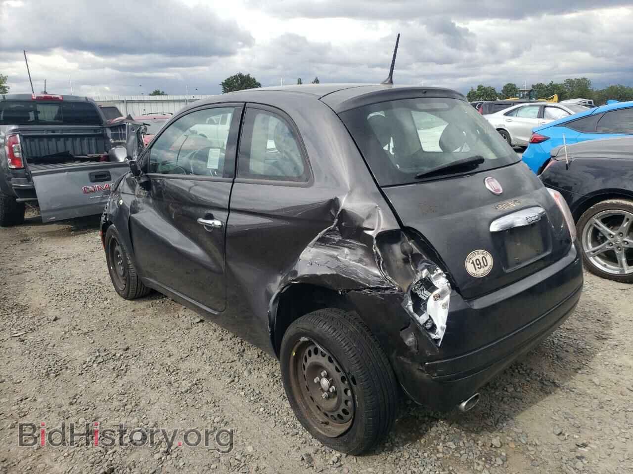 2015 FIAT 500 - VIN: 3C3CFFAR9FT527854 - Фото 2