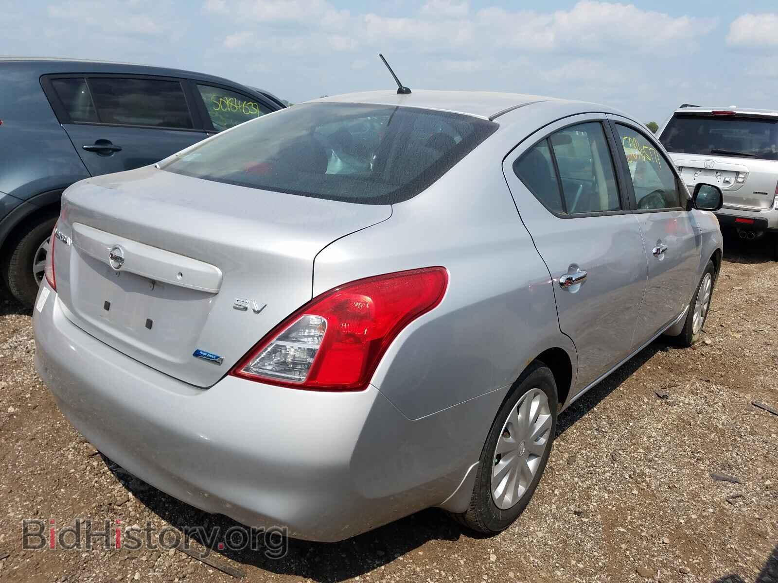 2012 NISSAN VERSA - VIN: 3N1CN7AP1CL901312 - Фото 4