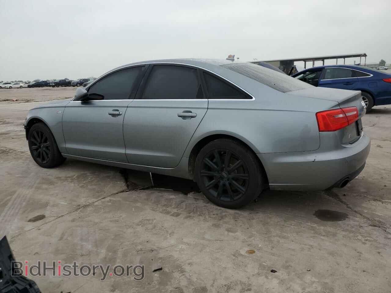 2013 AUDI A6 - VIN: WAUGGAFC2DN095572 - Фото 2