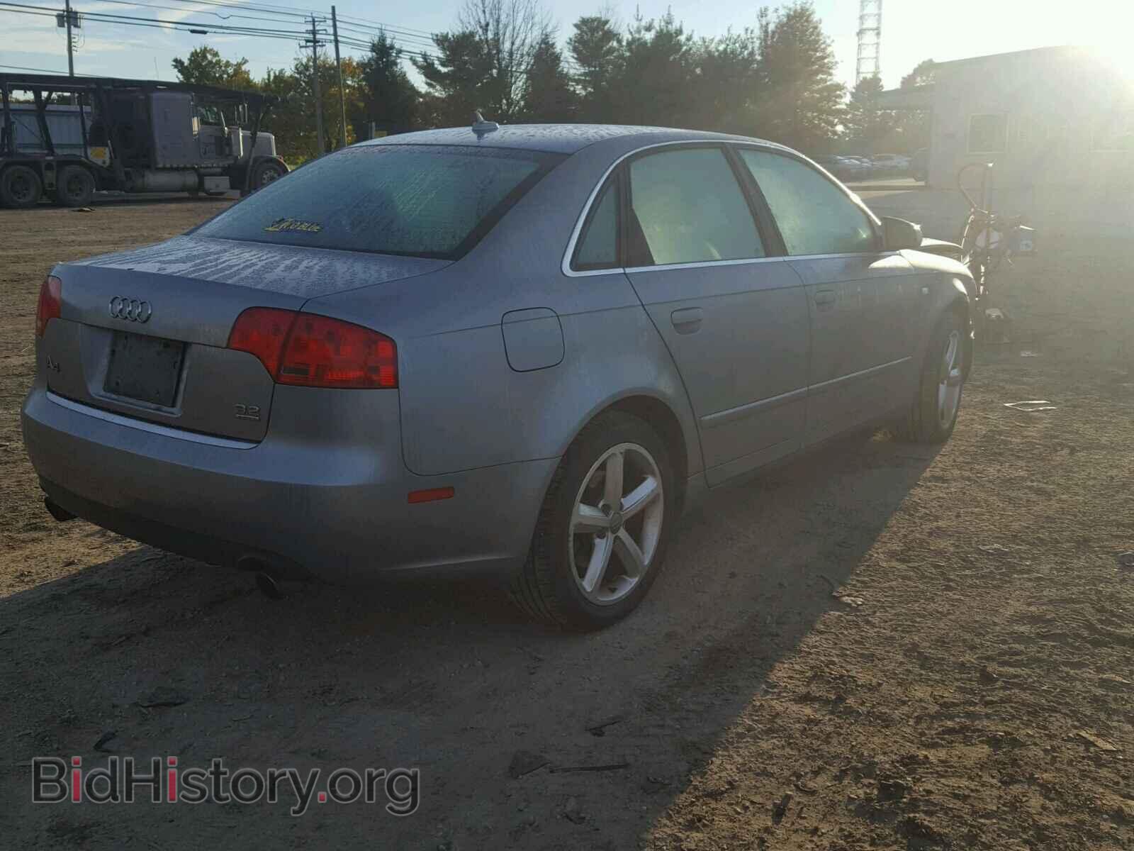 2007 AUDI A4 - VIN: WAUDH78E47A033264 - Фото 4
