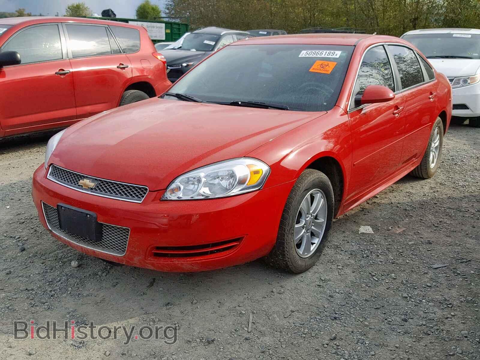 2012 CHEVROLET IMPALA - VIN: 2G1WF5E39C1216357 - Фото 2