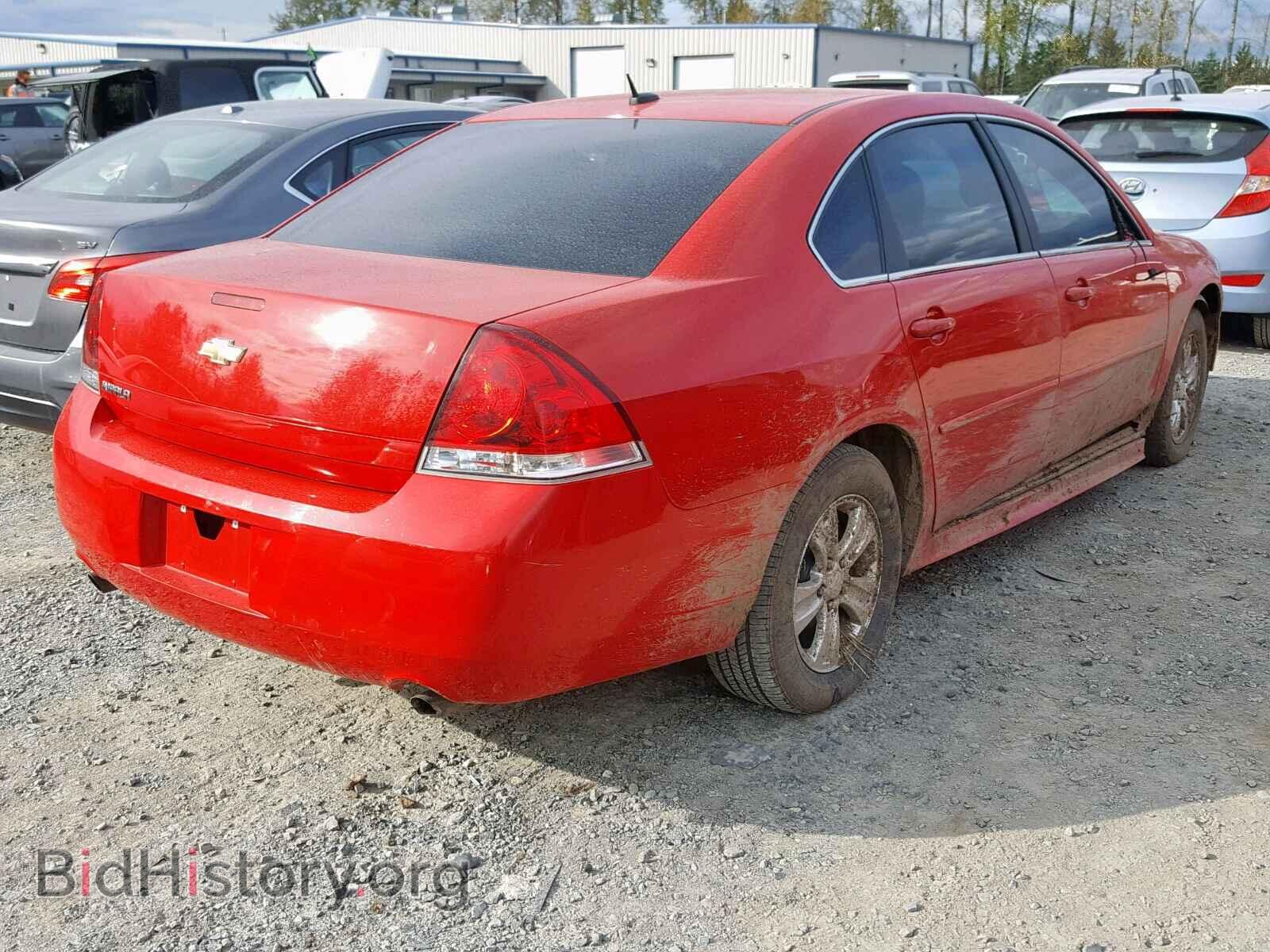 2012 CHEVROLET IMPALA - VIN: 2G1WF5E39C1216357 - Фото 4
