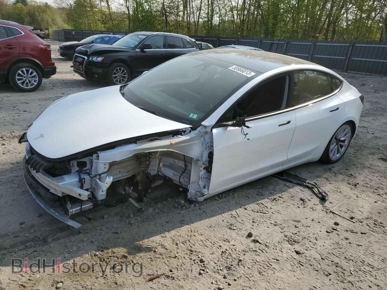 Photo 5YJ3E1EB7NF271855 - TESLA MODEL 3 2022