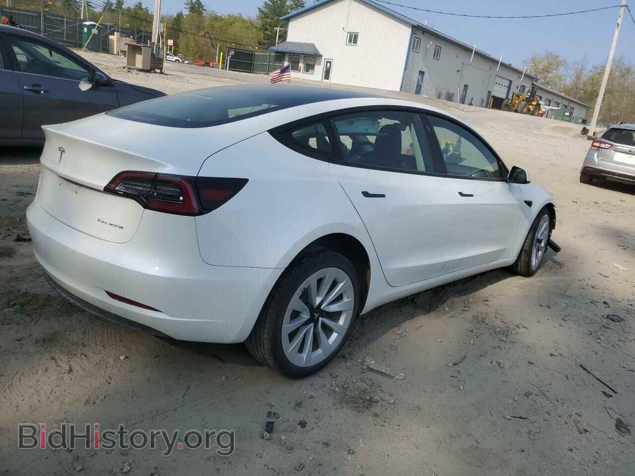 2022 TESLA MODEL 3 - VIN: 5YJ3E1EB7NF271855 - Фото 3