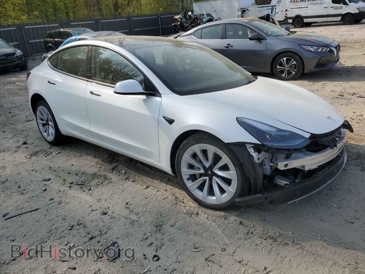 2022 TESLA MODEL 3 - VIN: 5YJ3E1EB7NF271855 - Фото 4