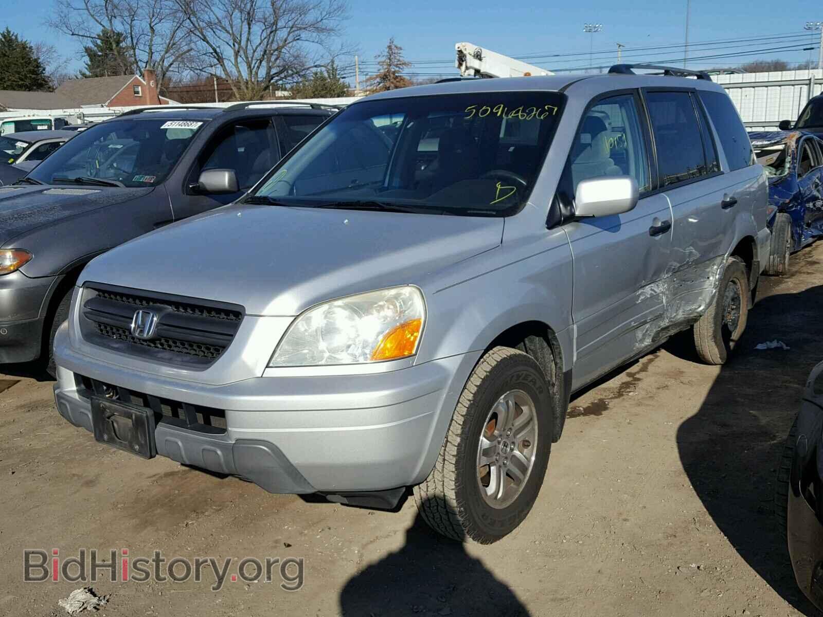 2005 HONDA PILOT - VIN: 5FNYF18425B065813 - Фото 2