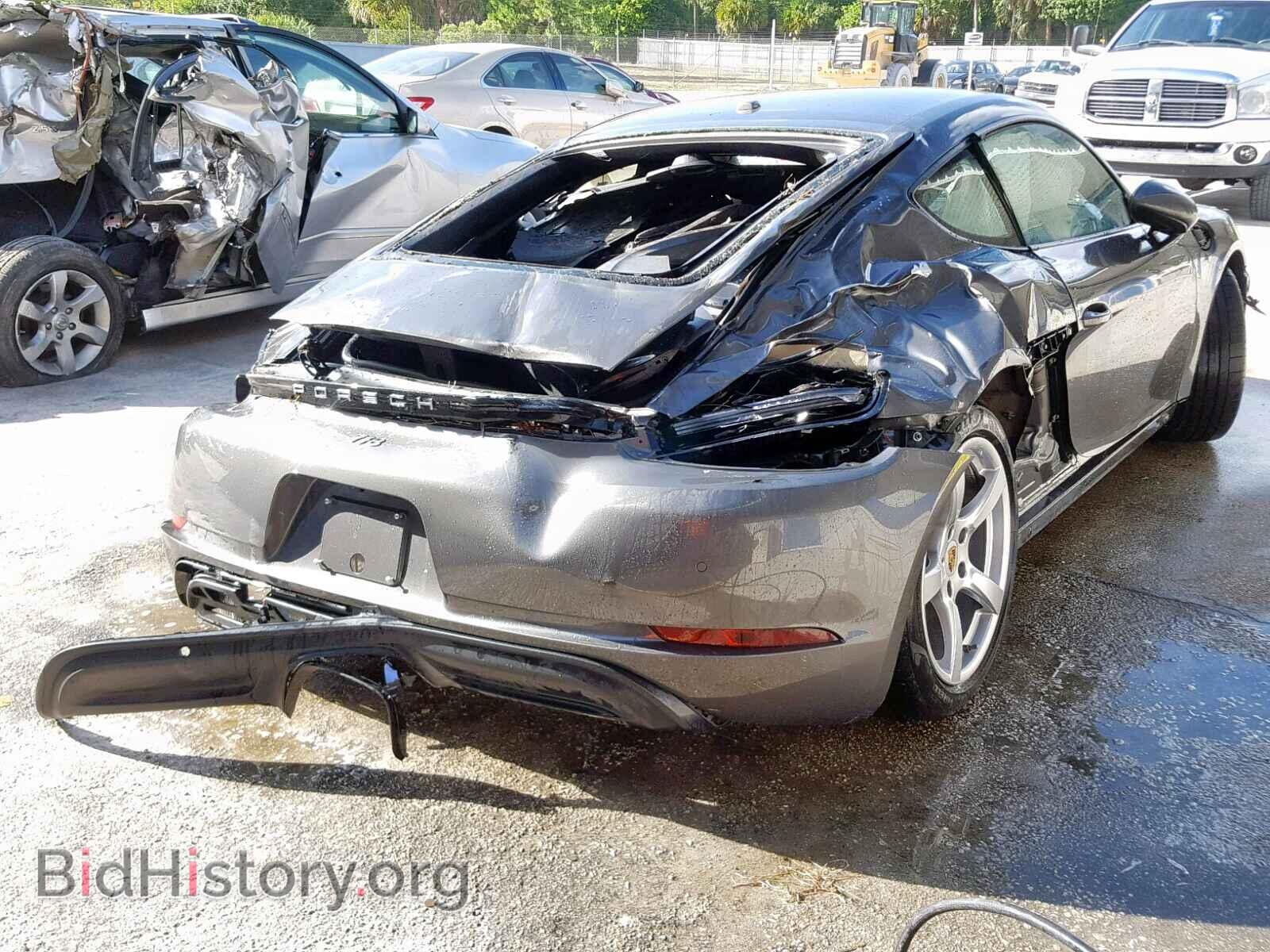 2019 PORSCHE CAYMAN BAS - VIN: WP0AA2A83KS260174 - Фото 4