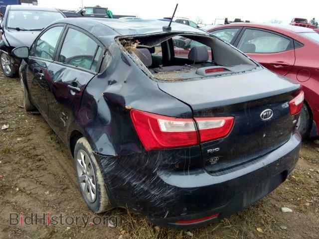 2013 KIA RIO - VIN: KNADM4A34D6102066 - Фото 3