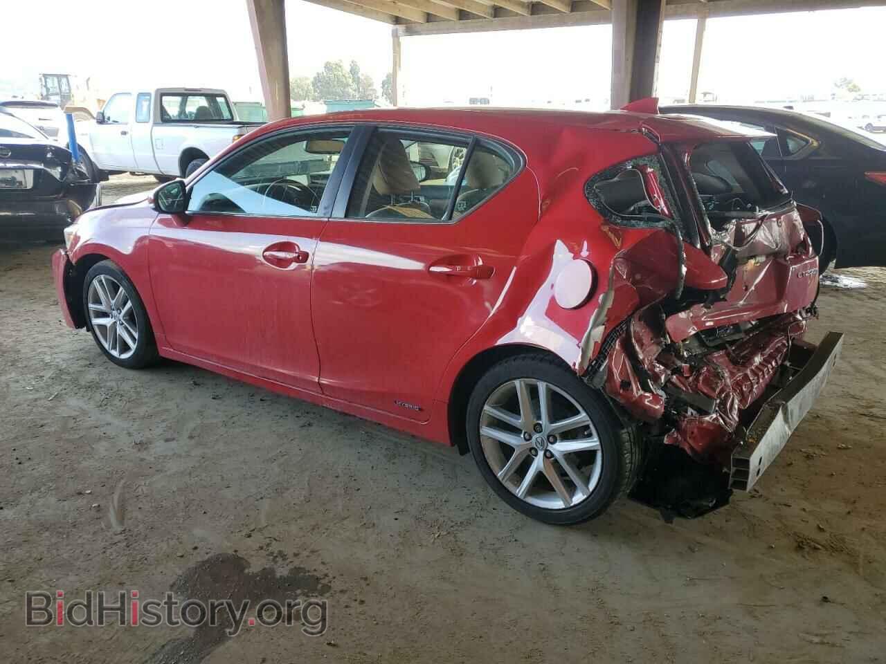 2014 LEXUS CT 200 - VIN: JTHKD5BH3E2178251 - Фото 2