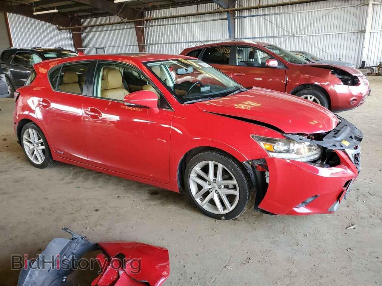 2014 LEXUS CT 200 - VIN: JTHKD5BH3E2178251 - Фото 4