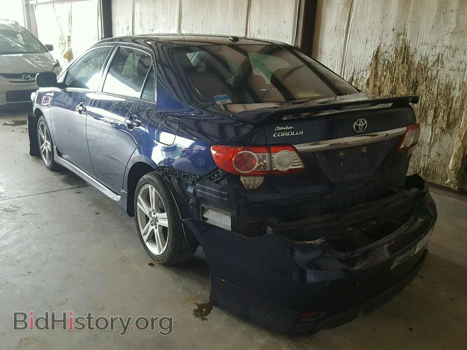 2013 TOYOTA COROLLA BA - VIN: 5YFBU4EE0DP125844 - Фото 3