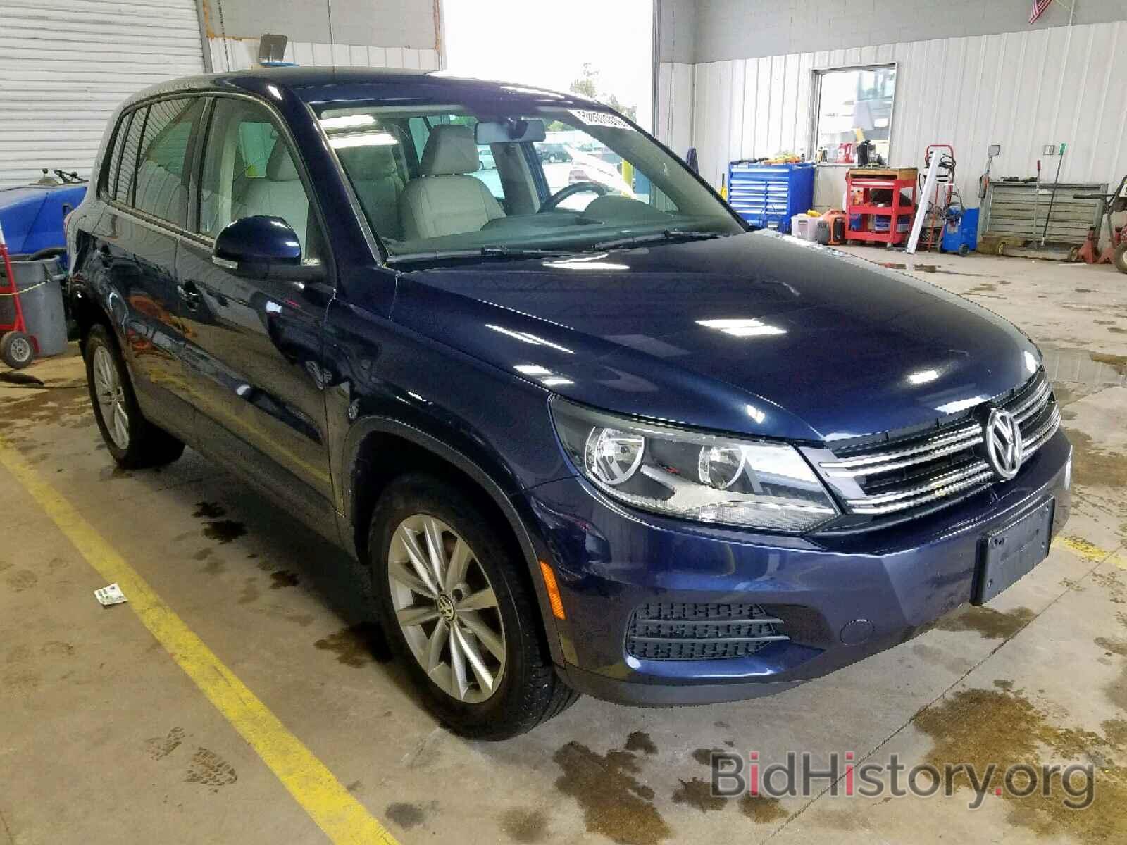 Фотография WVGBV3AX0EW572970 - VOLKSWAGEN TIGUAN S 2014