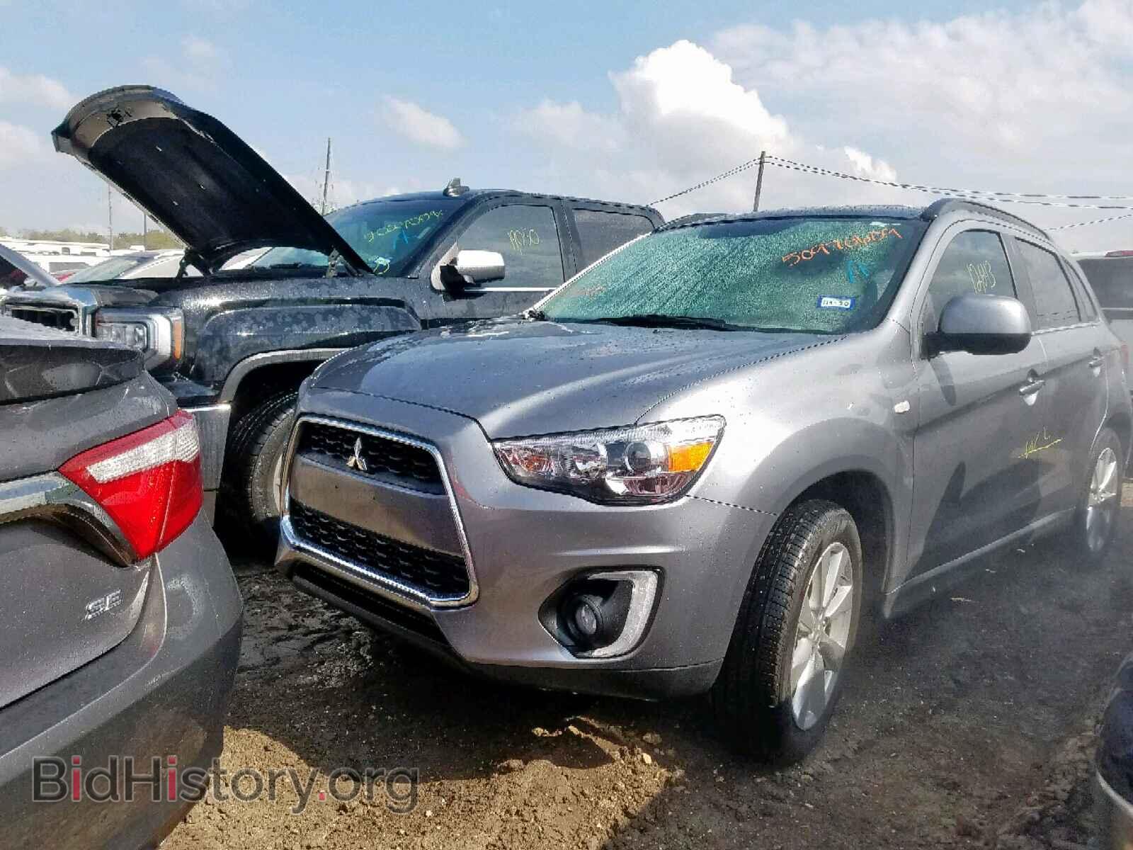 2015 MITSUBISHI OUTLANDER - VIN: 4A4AP4AU7FE018167 - Фото 2