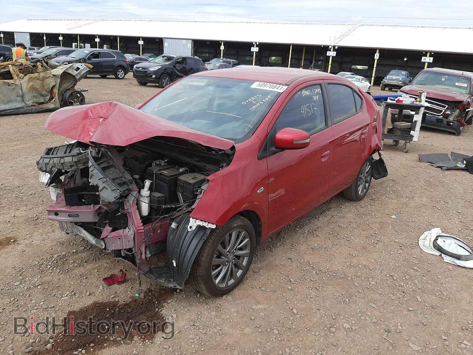 2017 MITSUBISHI MIRAGE - VIN: ML32F4FJ2HHF14398 - Фото 2