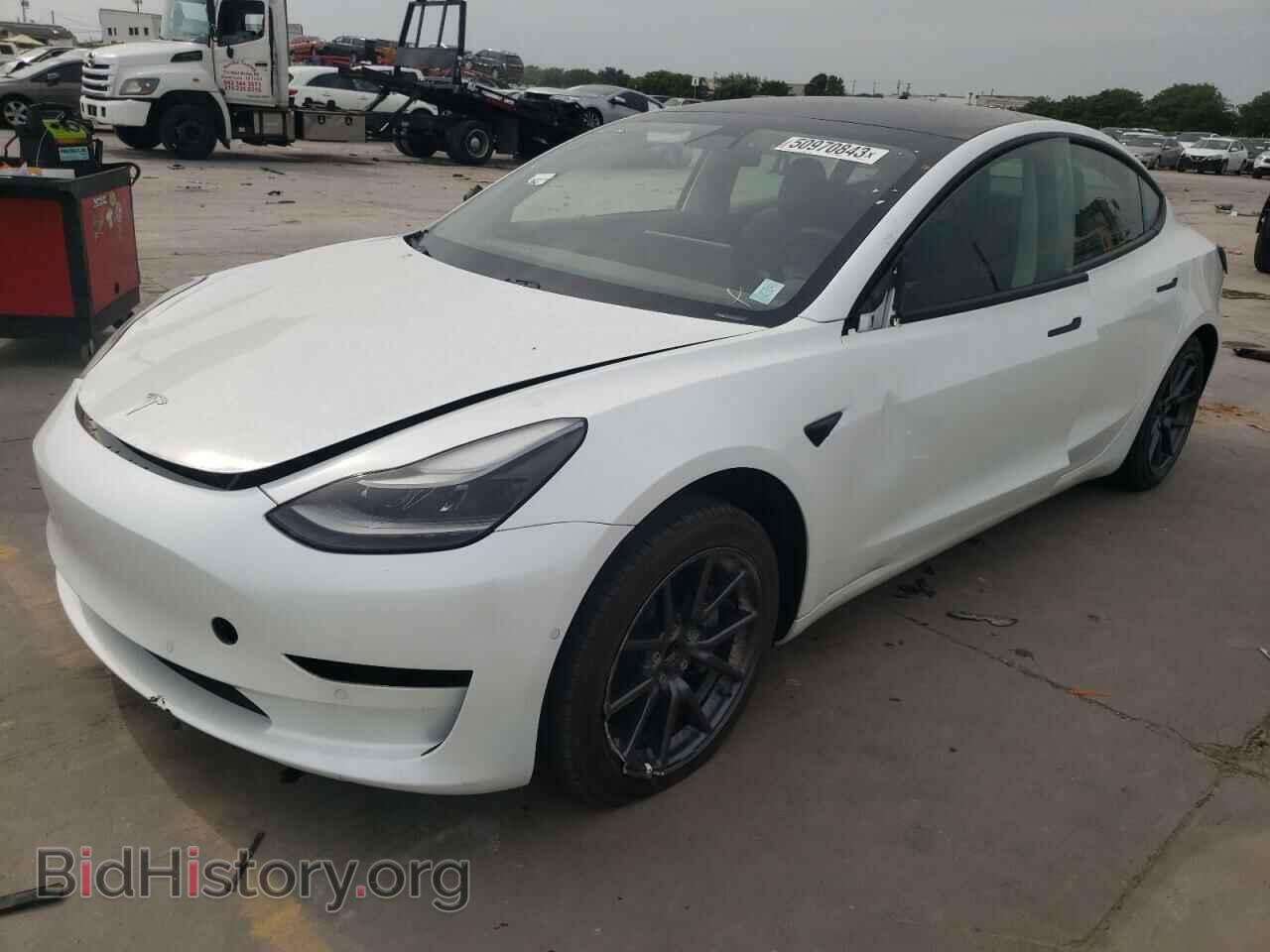 Фотография 5YJ3E1EA1MF996096 - TESLA MODEL 3 2021