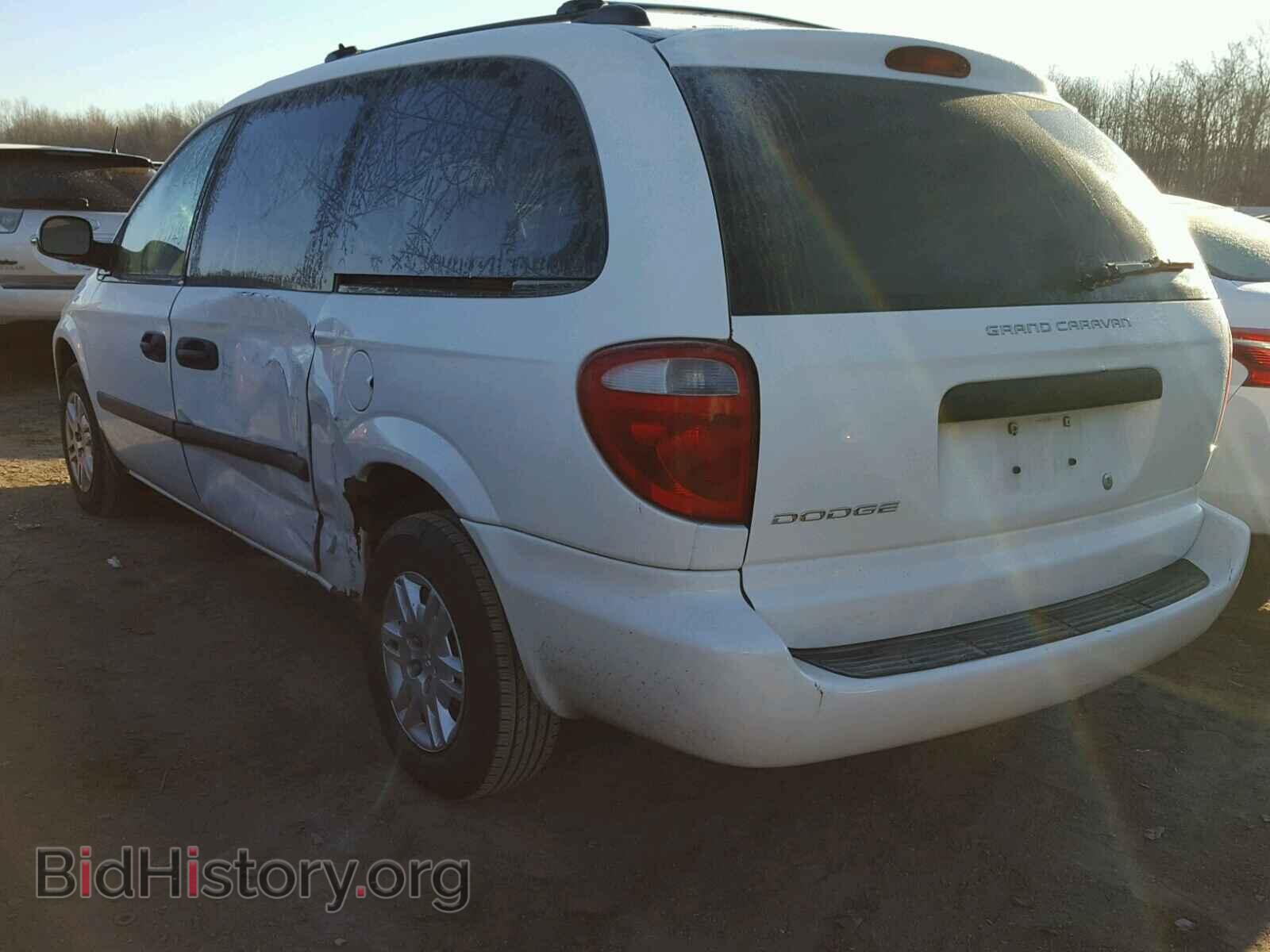 2005 DODGE CARAVAN - VIN: 1D4GP24RX5B294343 - Фото 3