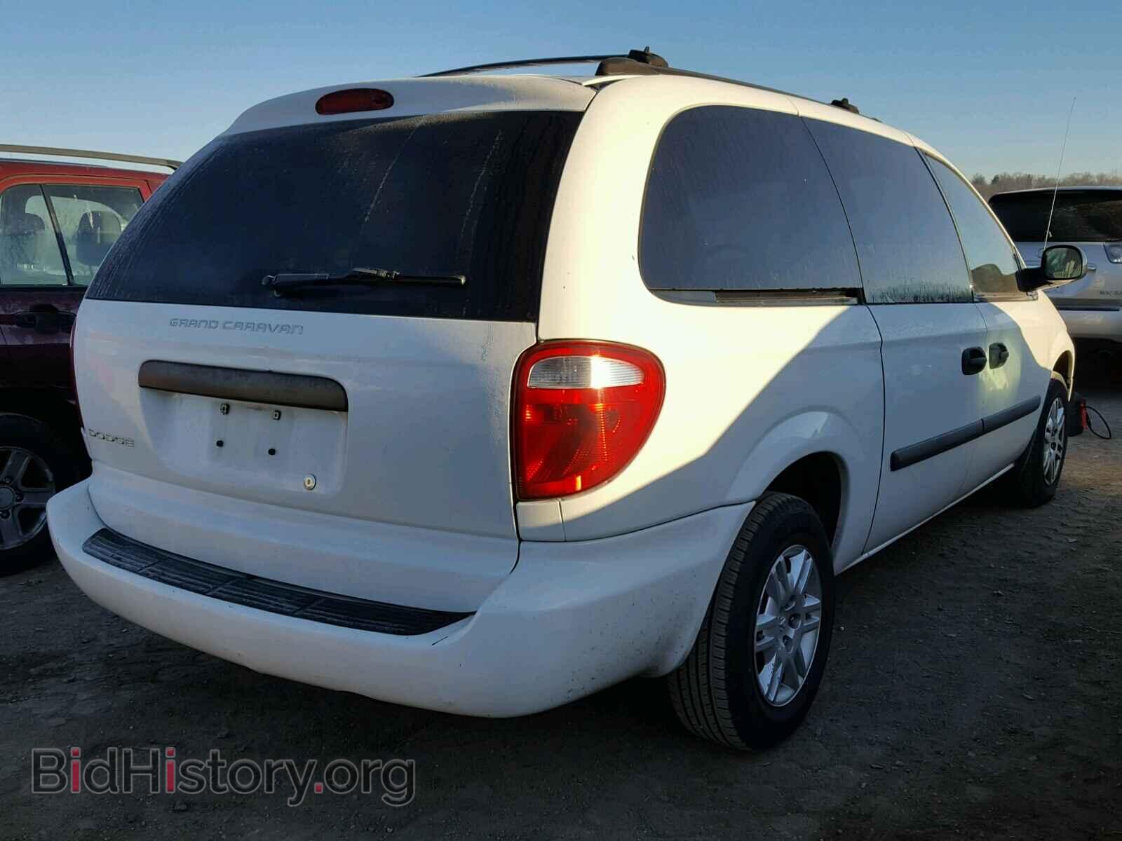 2005 DODGE CARAVAN - VIN: 1D4GP24RX5B294343 - Фото 4