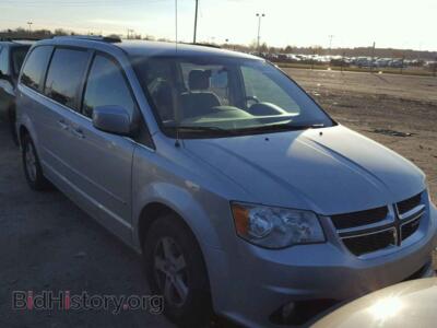 2011 Dodge CARAVAN Grand Cara, серебристый — VIN 2D4RN5DG9BR786759, Copart