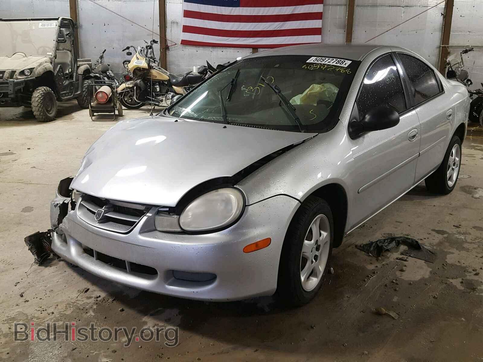 2002 DODGE NEON - VIN: 1B3ES46C12D634472 - Фото 2