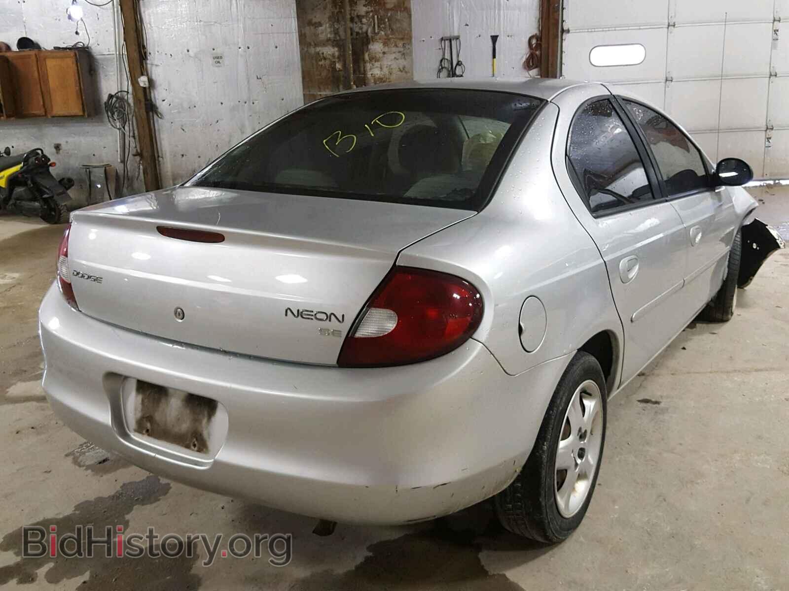 2002 DODGE NEON - VIN: 1B3ES46C12D634472 - Фото 4