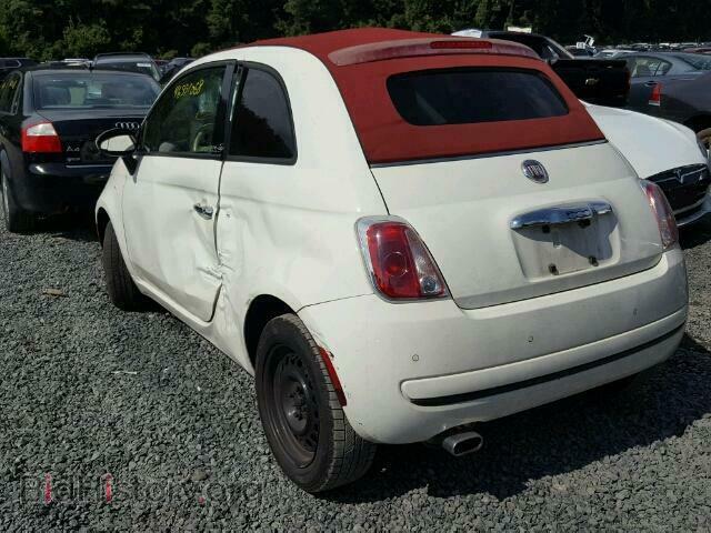 2012 FIAT 500 - VIN: 3C3CFFDR5CT340392 - Фото 3