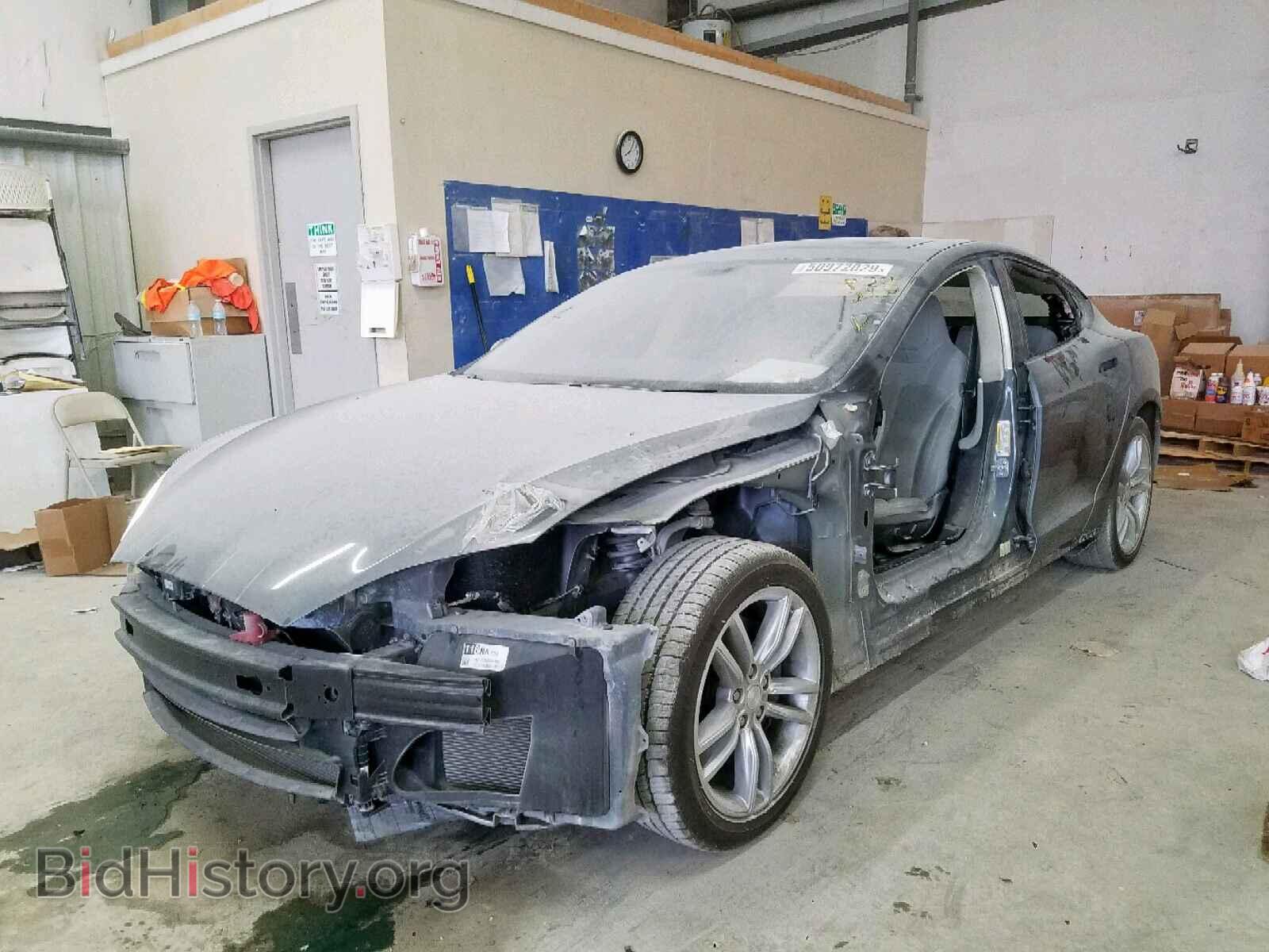 2013 TESLA MODEL S - VIN: 5YJSA1CNXDFP22280 - Photo 2
