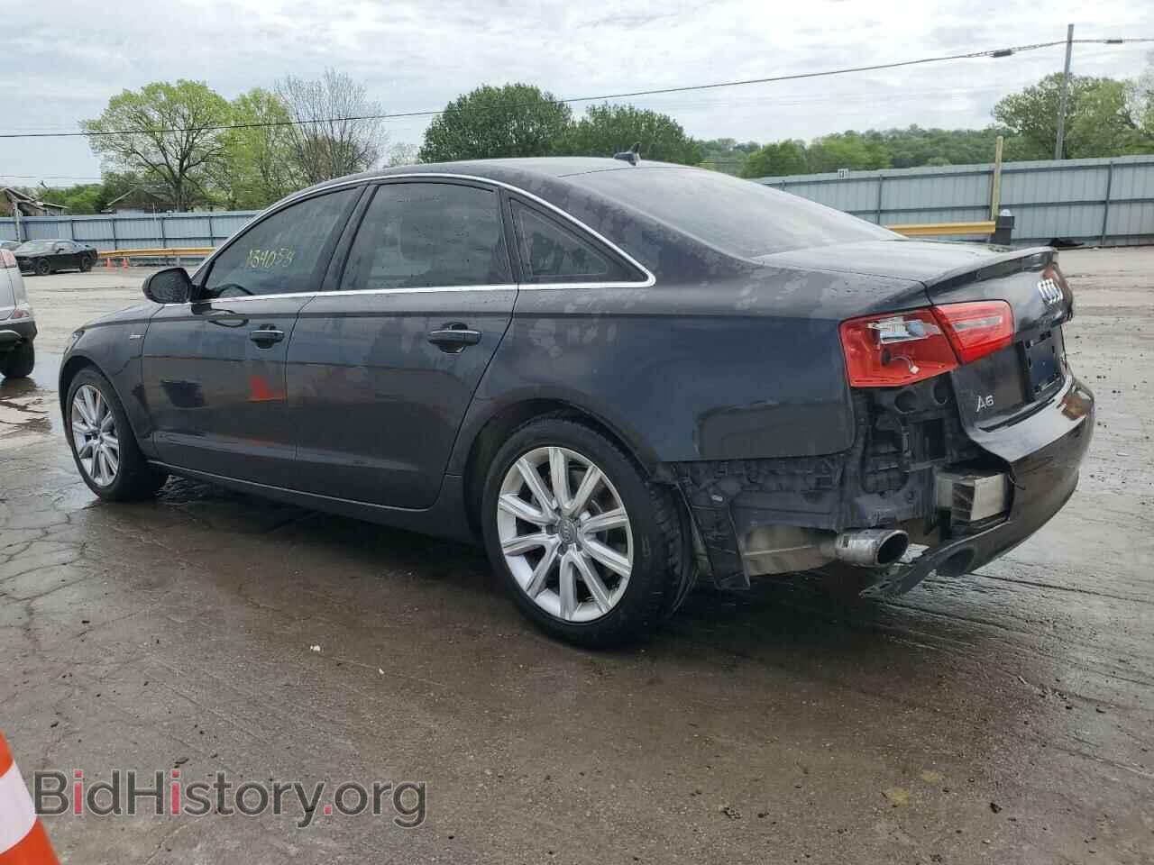 2013 AUDI A6 - VIN: WAUGGAFC0DN090242 - Фото 2