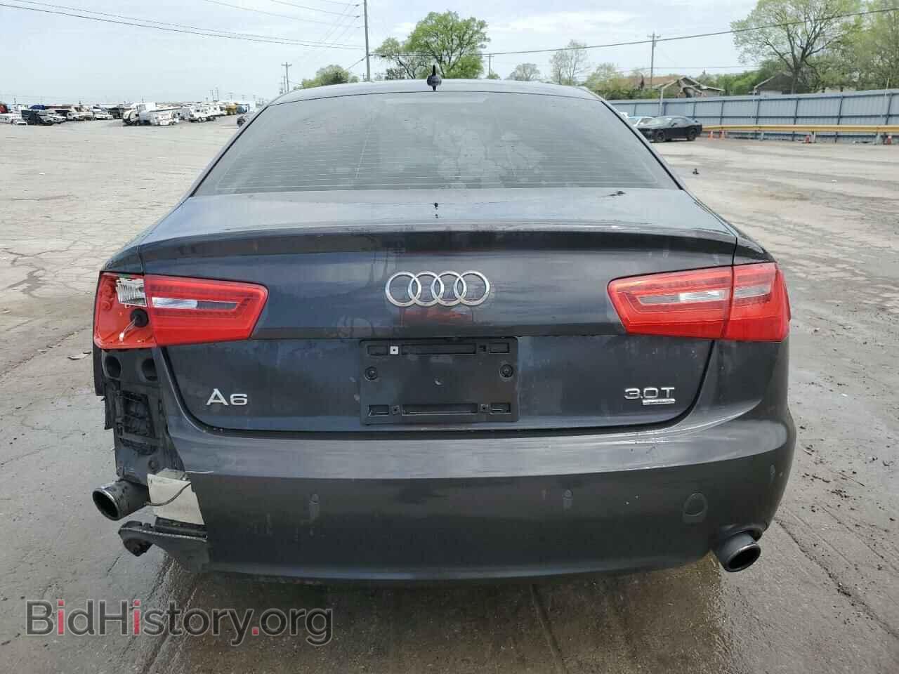 2013 AUDI A6 - VIN: WAUGGAFC0DN090242 - Фото 6
