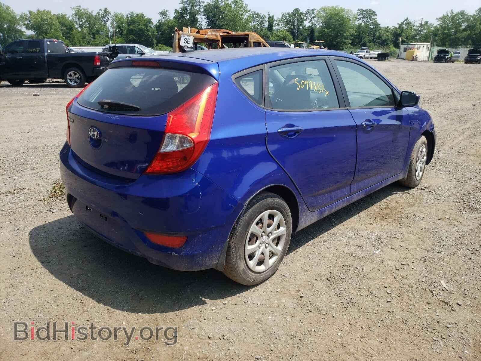 2012 HYUNDAI ACCENT - VIN: KMHCT5AEXCU035049 - Фото 4