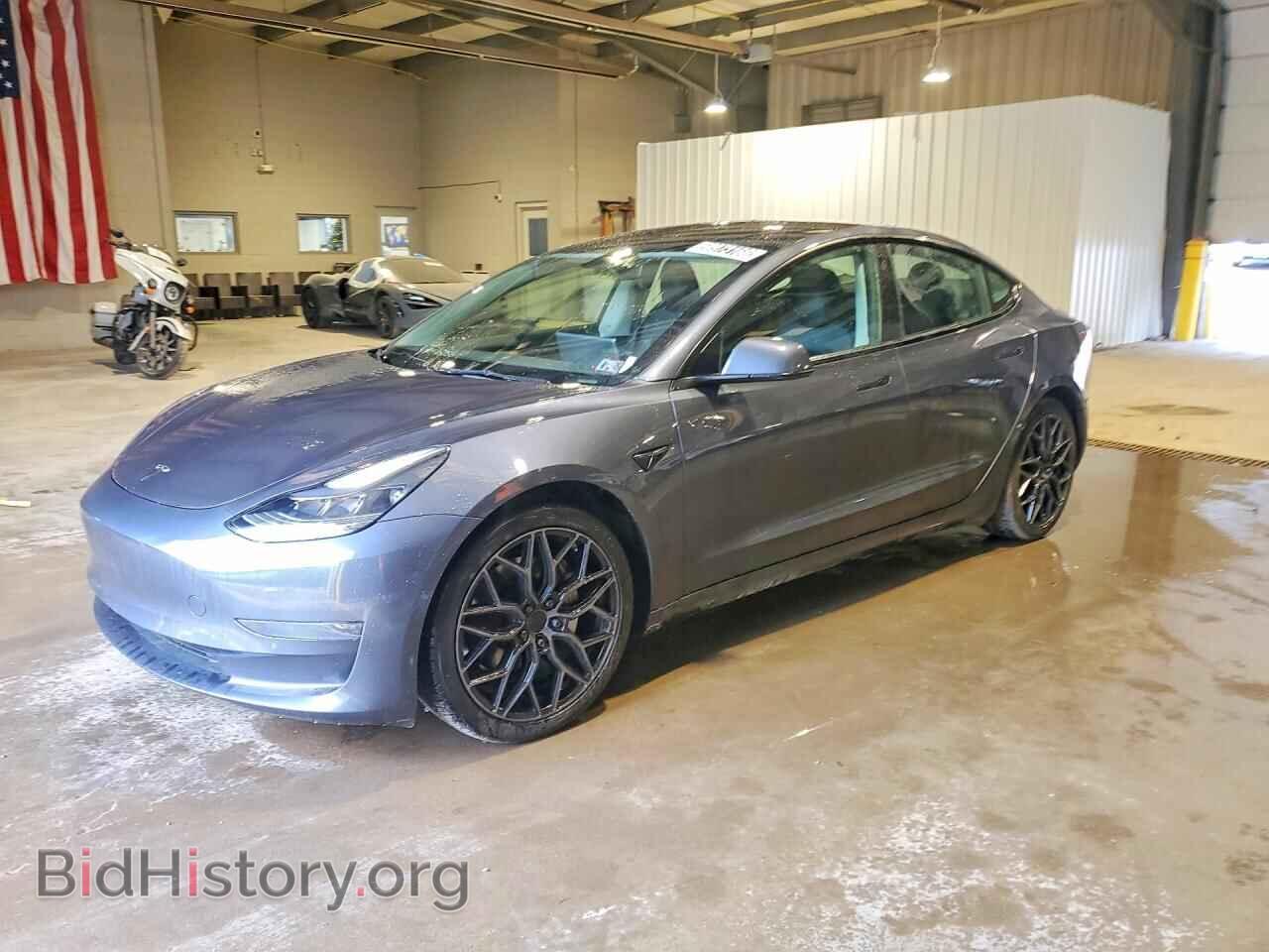 Photo 5YJ3E1EA6NF371498 - TESLA MODEL 3 2022
