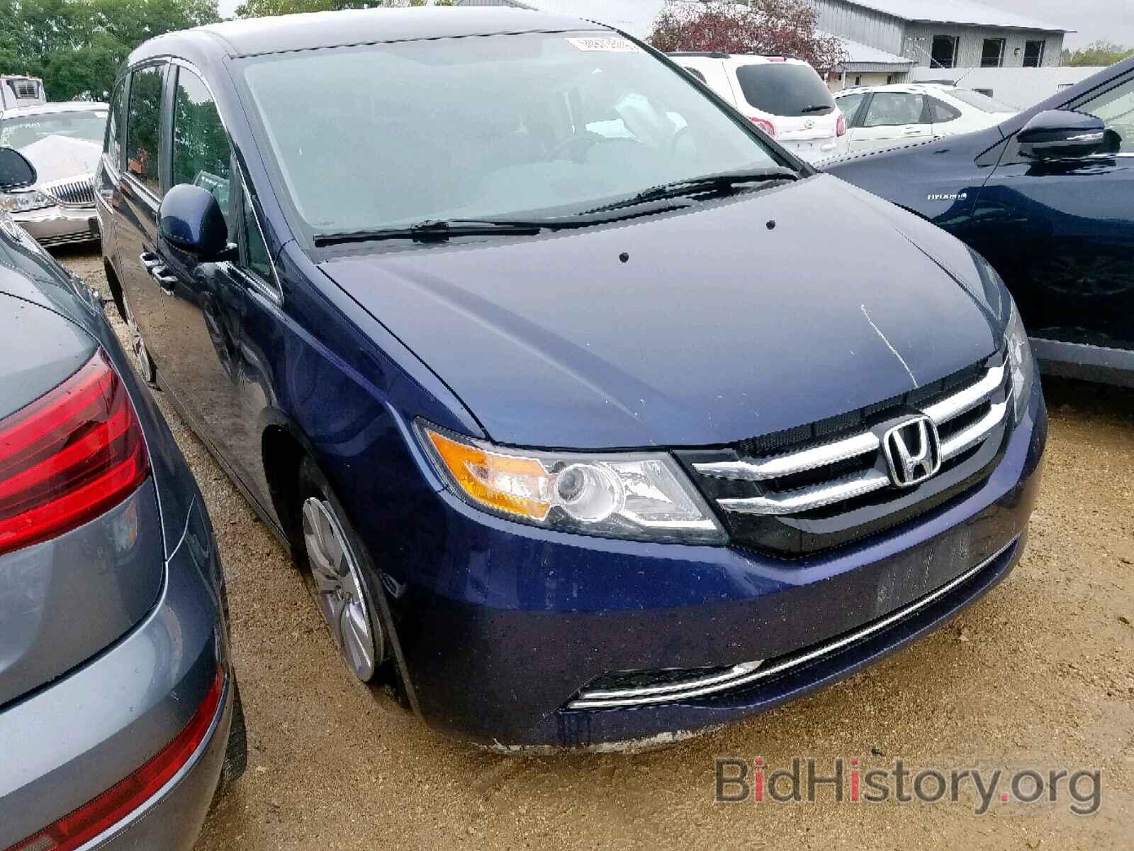 Фотография 5FNRL5H31GB157817 - HONDA ODYSSEY SE 2016