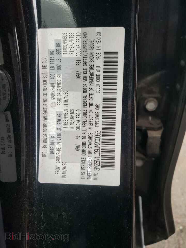 2018 MAZDA 3 - VIN: 3MZBN1L39JM200053 - Фото 10