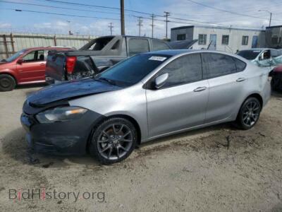 2016 Dodge DART SE, серебристый — VIN 1C3CDFAA0GD750906, Copart