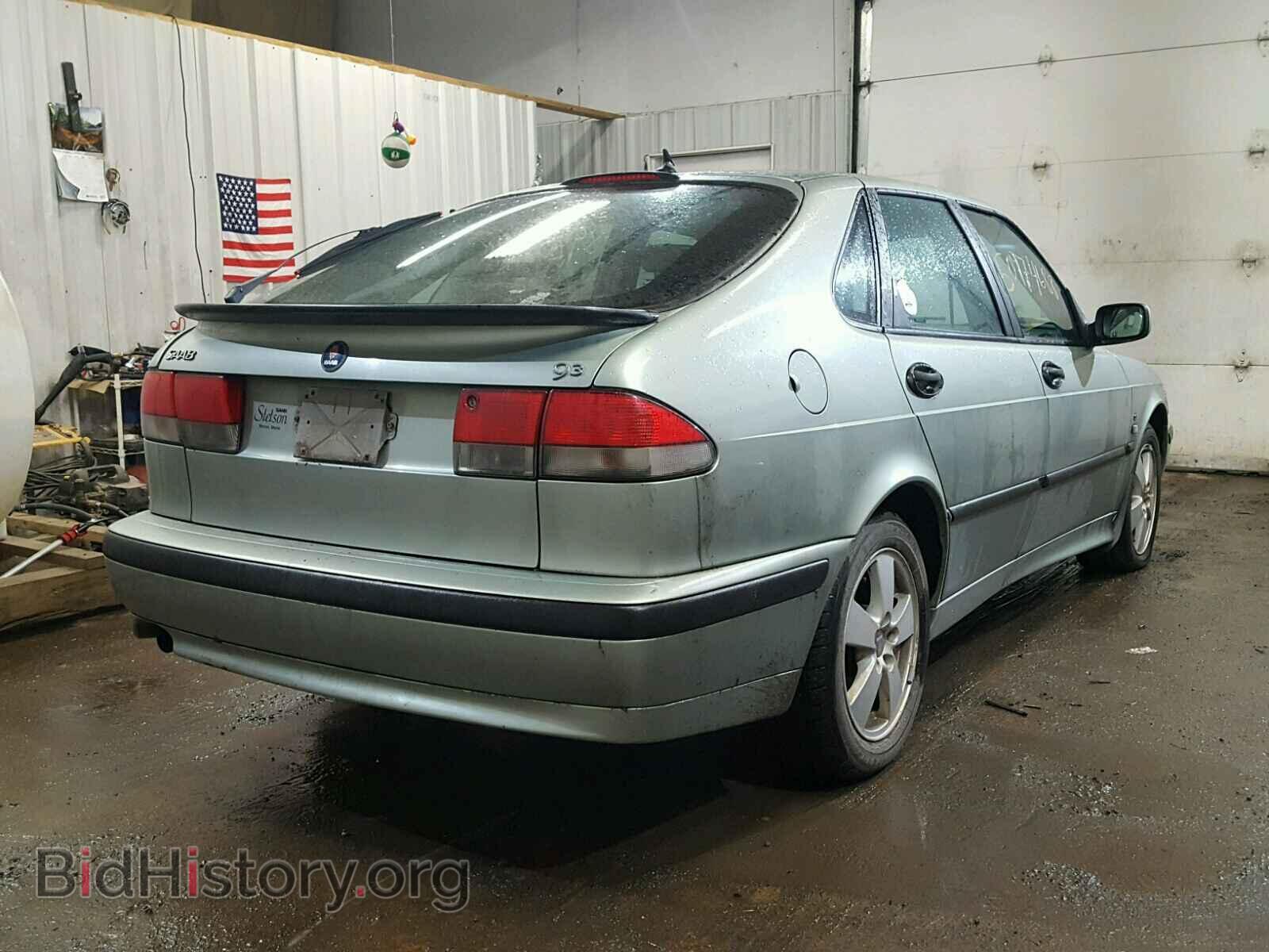2002 SAAB 9 3 - VIN: YS3DF58K922000324 - Фото 4