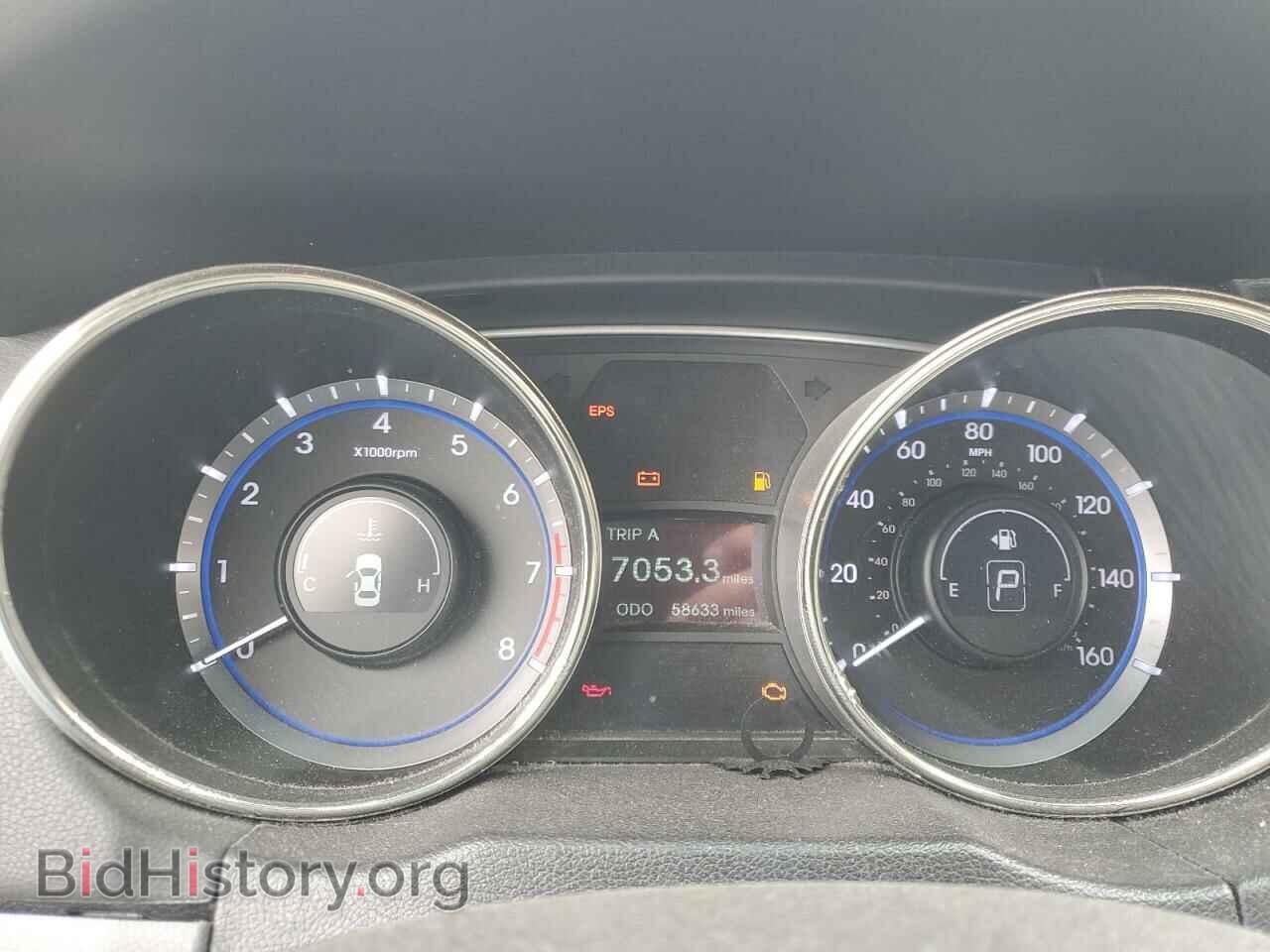 2012 HYUNDAI SONATA - VIN: 5NPEB4AC6CH399584 - Фото 9